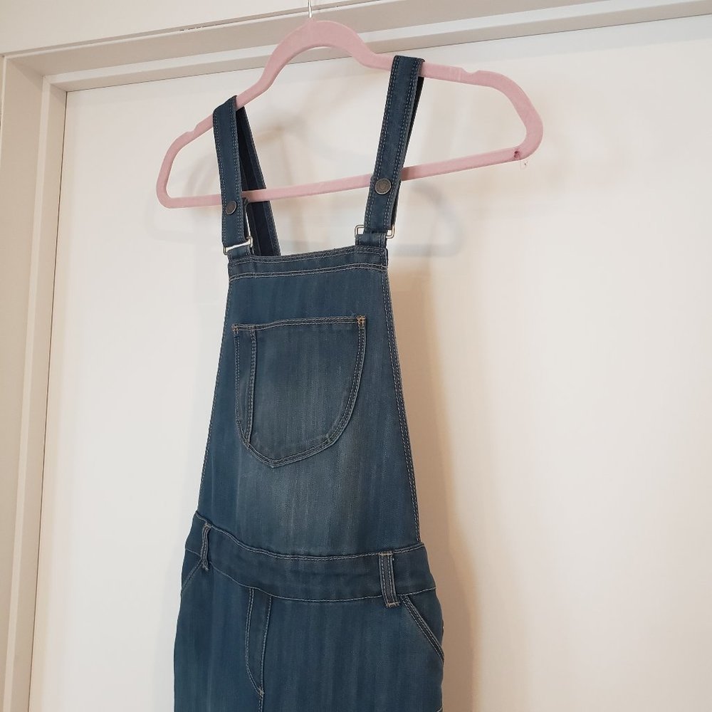 VERTBAUDET - overalls for girl in denim size 14 years.